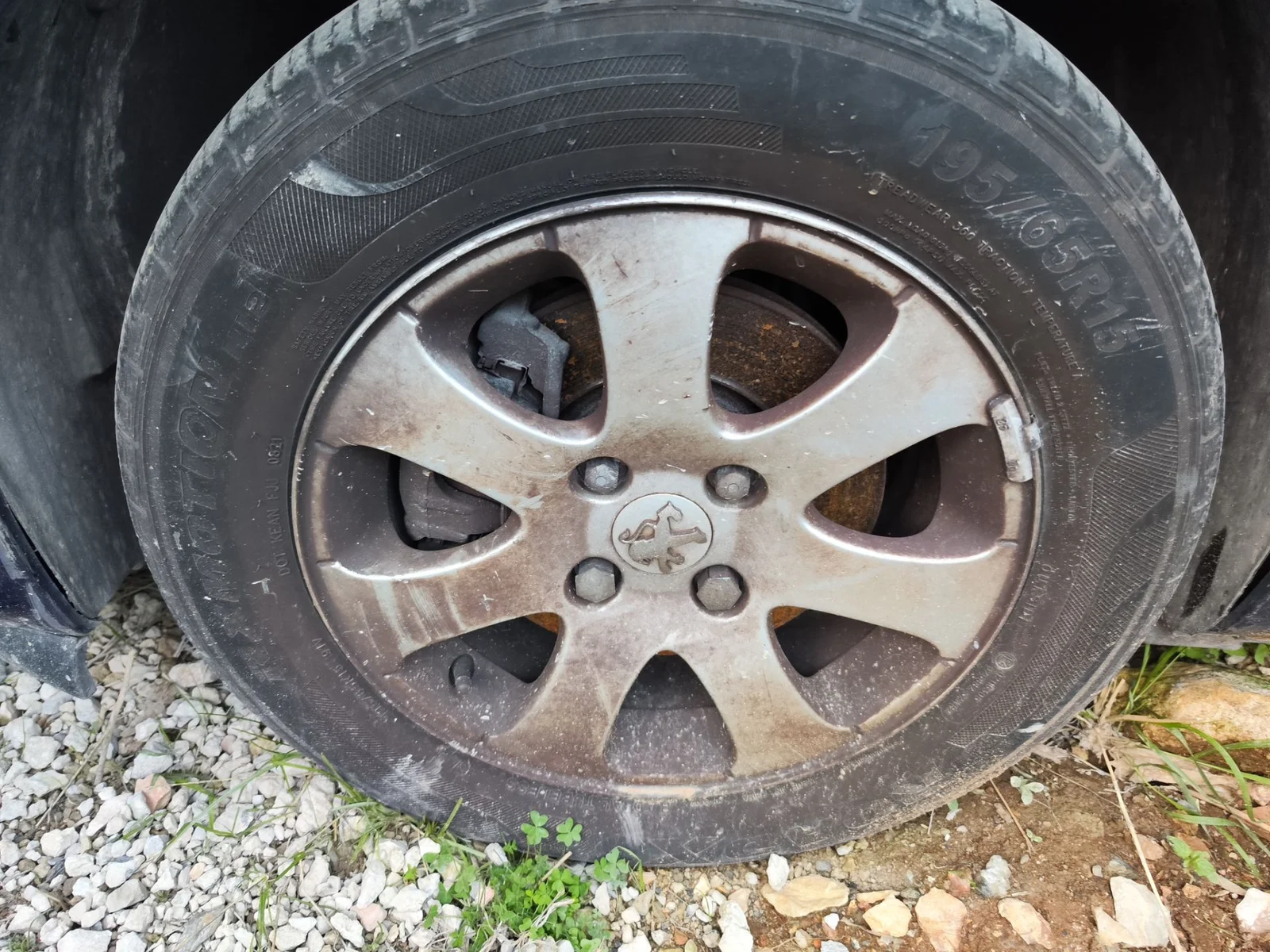 Foto de LLANTA PEUGEOT 307 (S1)(04.2001) 1.6 16V CAT (109 CV / 80 KW) referencia 5401J2