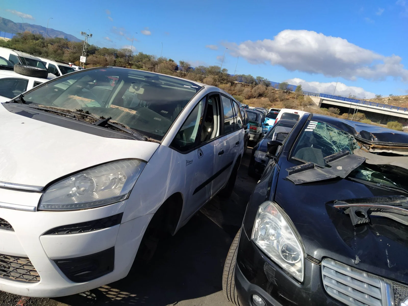 Foto de PASO RUEDA DELANTERO IZQUIERDO CITROEN GRAND C4 PICASSO 1.6 16V (120 CV / 88 KW) referencia 7136AH