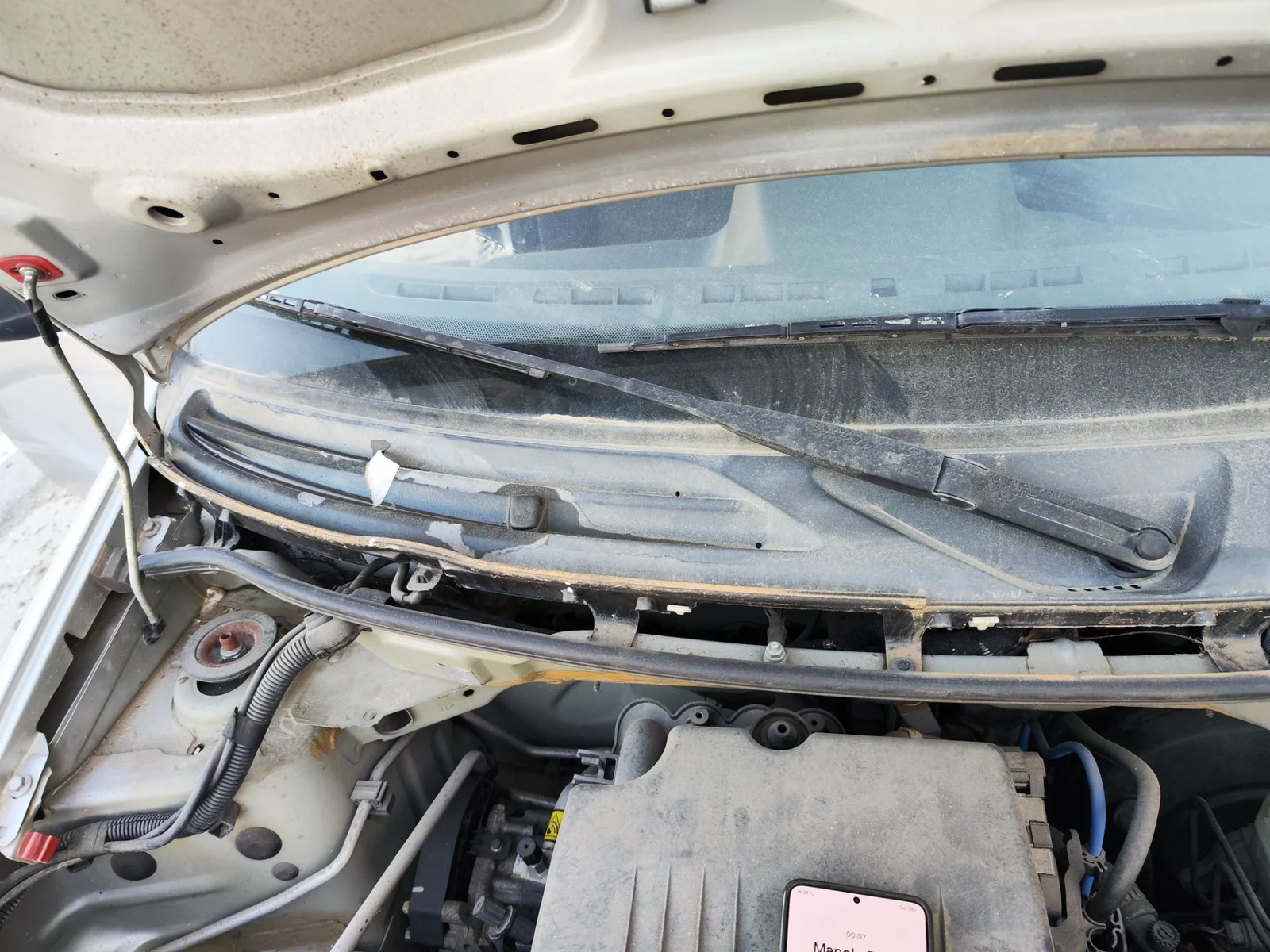 Foto de BRAZO LIMPIA DELANTERO DERECHO FIAT II PANDA (169) 1.2 CAT (60 CV / 44 KW)
