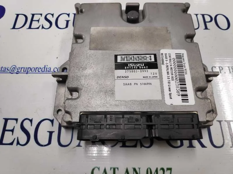 Foto de CENTRALITA MOTOR UCE SAAB 9-5 BERLINA 3.0 V6 TiD CAT (175 CV / 129 KW) referencia 8972408662