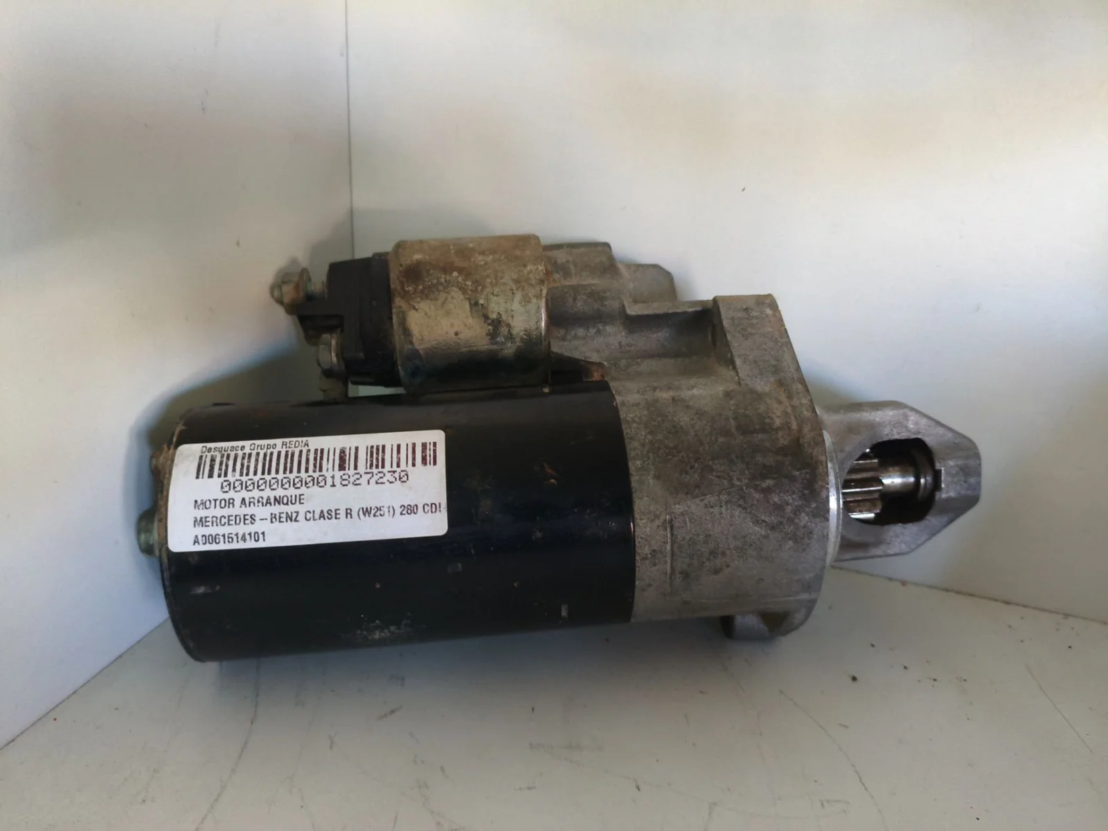 Foto de MOTOR ARRANQUE MERCEDES-BENZ CLASE R (BM 251) referencia A0061514101