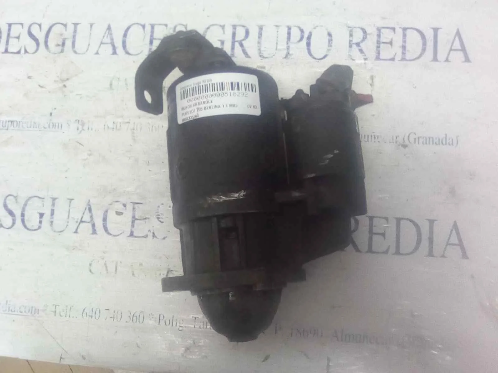 Foto de MOTOR ARRANQUE PEUGEOT 205 BERLINA 1.1 (60 CV / 44 KW) referencia 9000333104