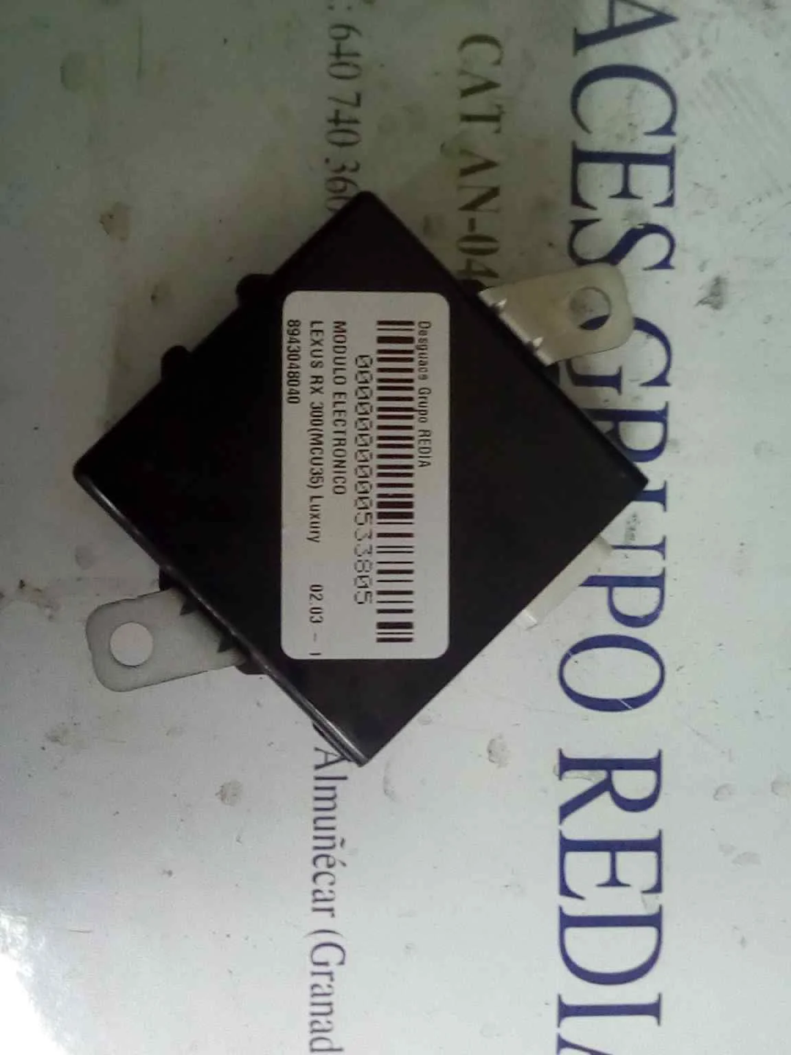 Foto de MODULO ELECTRONICO LEXUS RX 300 (MCU35) referencia 8943048040