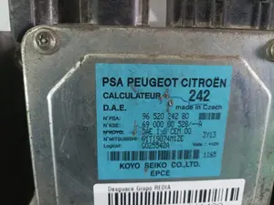 Foto de MODULO ELECTRONICO CITROEN C3 referencia 9652024280 foto 2