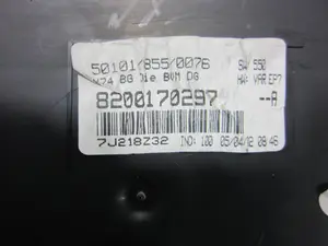 Foto de CUADRO INSTRUMENTOS RENAULT LAGUNA II (BG0) 1.9 dCi Diesel CAT (101 CV / 74 KW) referencia 8200170297 foto 5