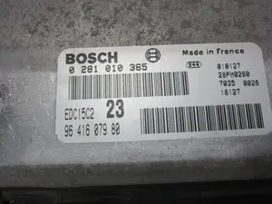 Foto de CENTRALITA MOTOR UCE CITROEN C5 BERLINA 2.0 HDi (109 CV / 80 KW) referencia 9641607980 foto 3