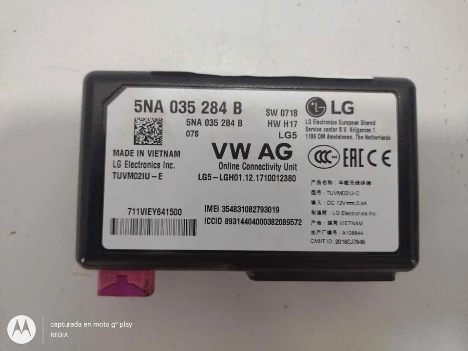 Foto de MODULO ELECTRONICO SKODA SUPERB COMBI (3V5) referencia 5NA035284B