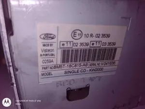Foto de SISTEMA AUDIO / RADIO CD FORD FOCUS II '0 II (1.6 (90 CV / 66 KW) diesel) referencia 8M5T18C815AB foto 8