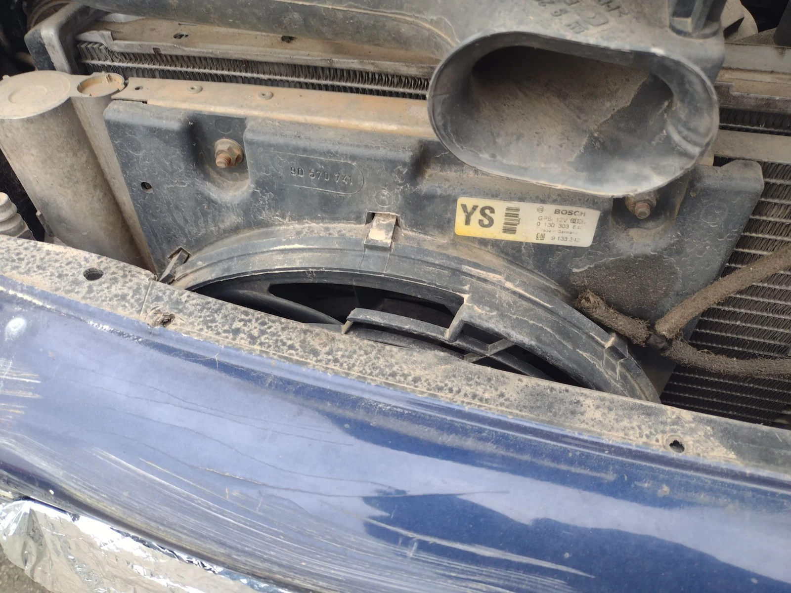 Foto de ELECTROVENTILADOR OPEL ZAFIRA A 2.0 DTI (101 CV / 74 KW) referencia 0130303840