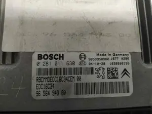 Foto de CENTRALITA MOTOR UCE CITROEN C4 COUPE 1.6 16V HDi FAP (109 CV / 80 KW) referencia 0281011630