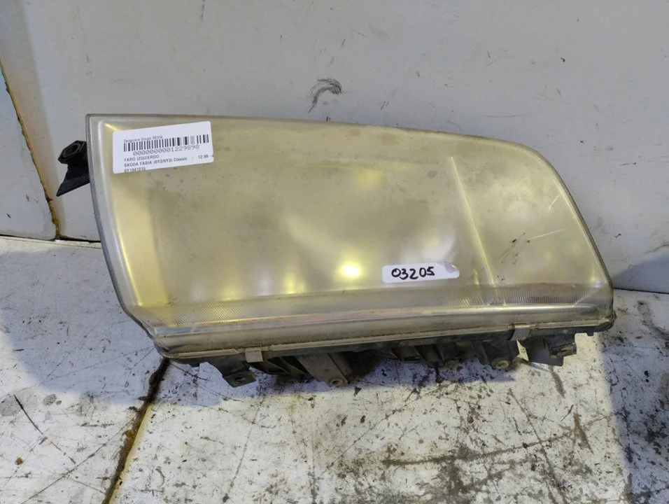 Foto de FARO IZQUIERDO SKODA FABIA (6Y2/6Y3) 1.2 12V (64 CV / 47 KW) referencia 6Y1941015
