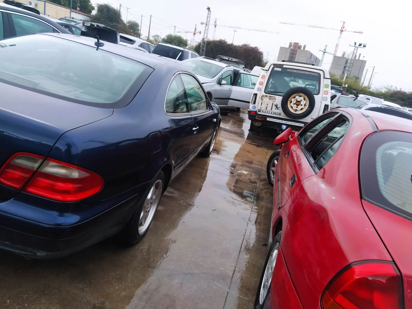 Foto de PASO RUEDA TRASERO DERECHO MERCEDES-BENZ CLK (BM 208) COUPE 3.2 V6 18V CAT (218 CV / 160 KW) referencia A2086982030