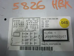 Foto de SISTEMA AUDIO / RADIO CD SEAT LEON (1P1) foto 10