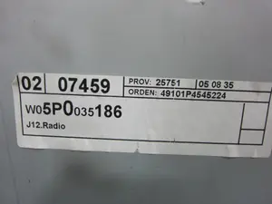 Foto de SISTEMA AUDIO / RADIO CD SEAT LEON (1P1) foto 11