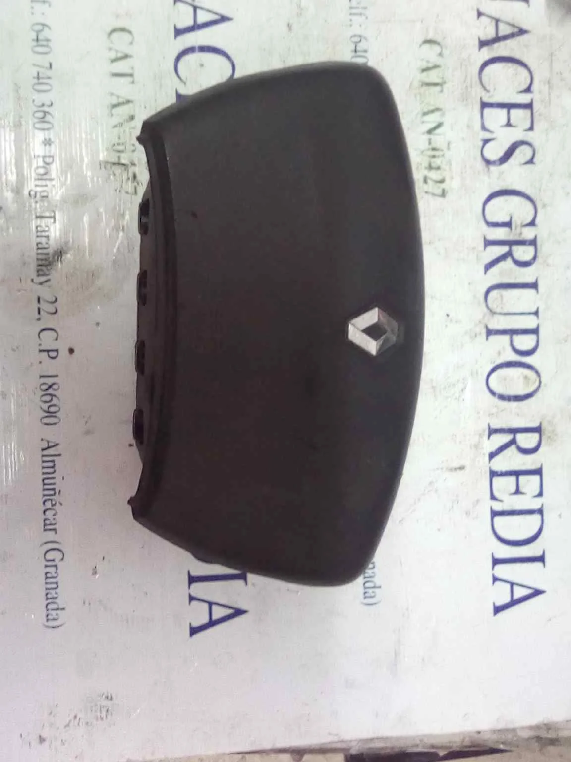 Foto de AIRBAG DELANTERO IZQUIERDO RENAULT LAGUNA II (BG0) 1.9 dCi Diesel CAT (101 CV / 74 KW) referencia 8200071201B