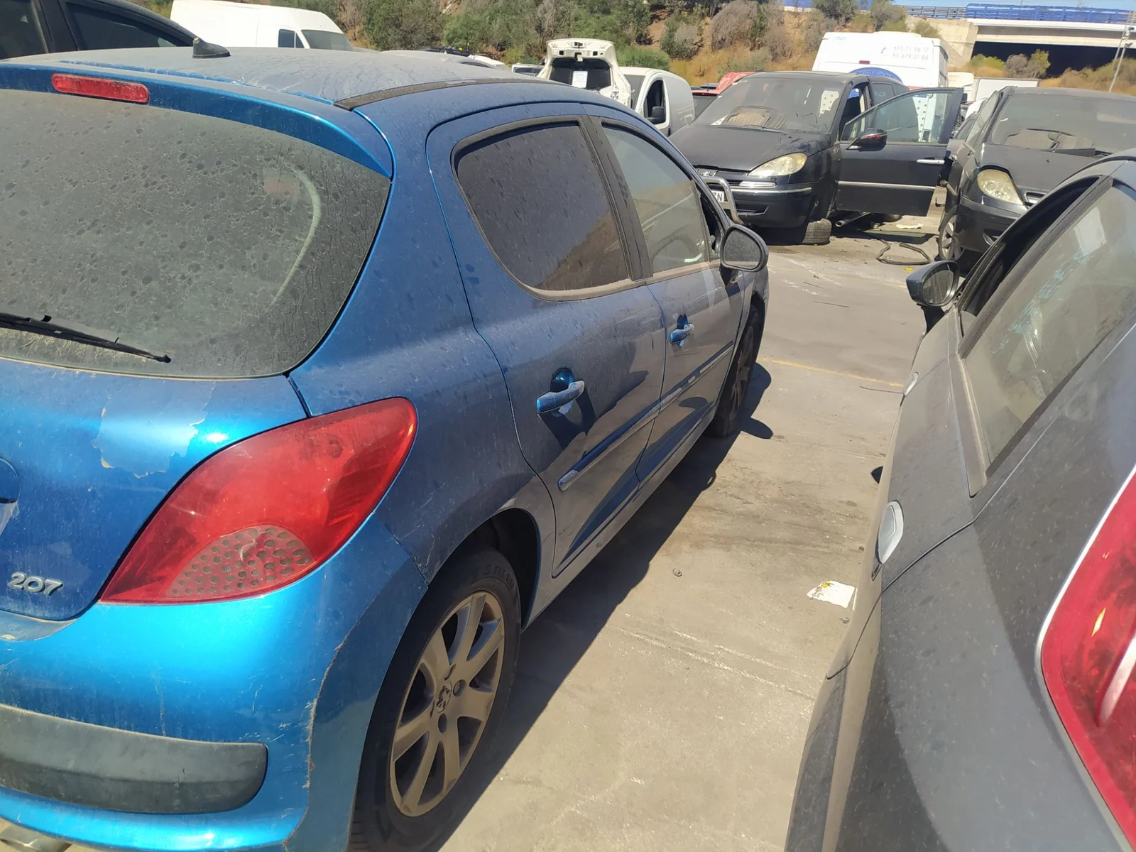 Foto de MANETA EXTERIOR TRASERA DERECHA PEUGEOT 207 1.6 16V CAT (109 CV / 80 KW) referencia 9101GH