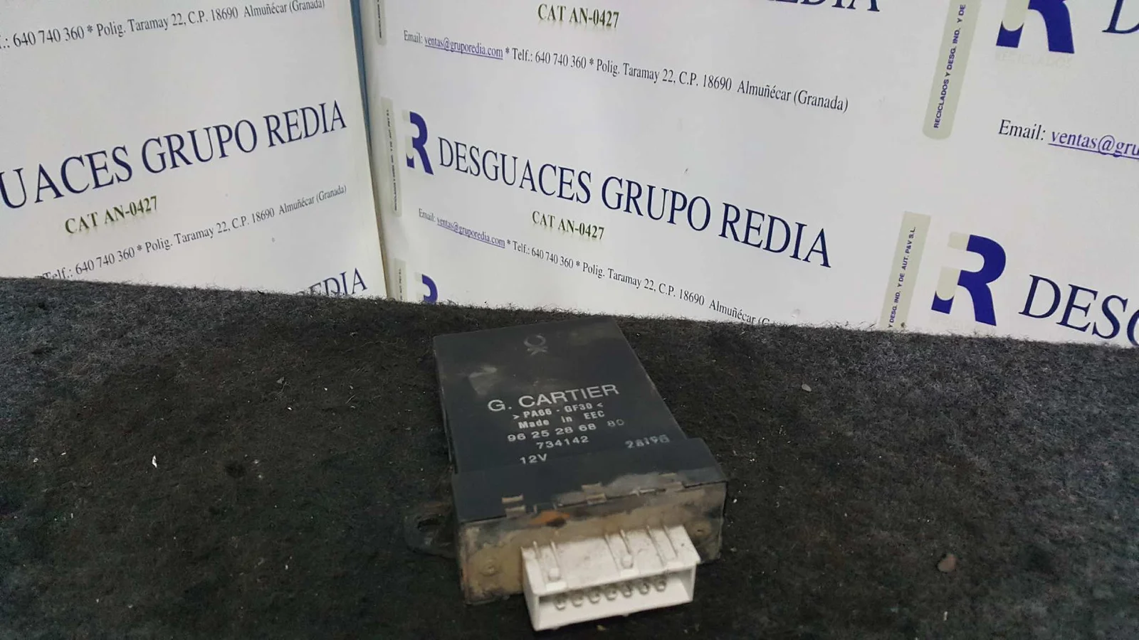 Foto de MODULO ELECTRONICO PEUGEOT 206 referencia 9625286880