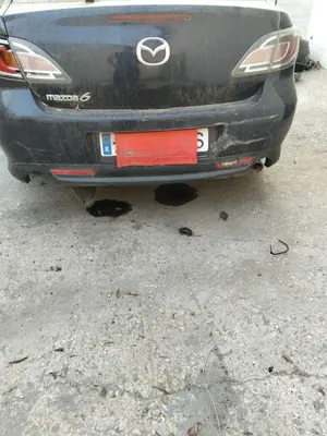 Foto de PARAGOLPES TRASERO MAZDA 6 BERLINA (GH) 2.2 Turbodiesel CAT (163 CV / 120 KW) referencia GS1M-50-221FFKZ