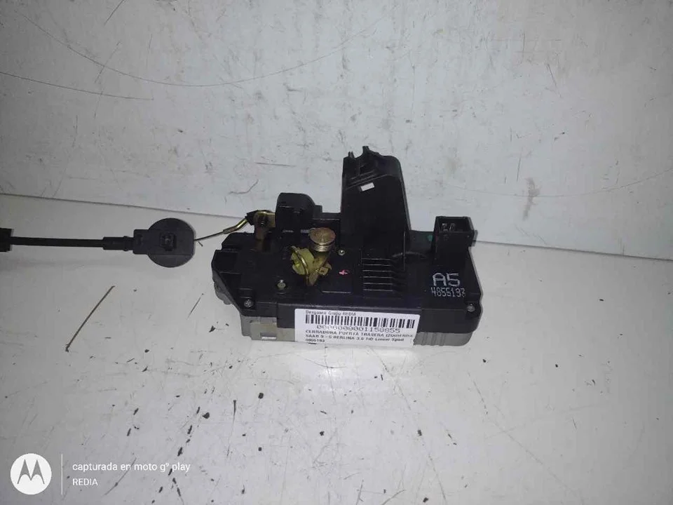 Foto de CERRADURA PUERTA TRASERA IZQUIERDA SAAB 9-5 BERLINA 3.0 V6 TiD CAT (175 CV / 129 KW) referencia 4855193