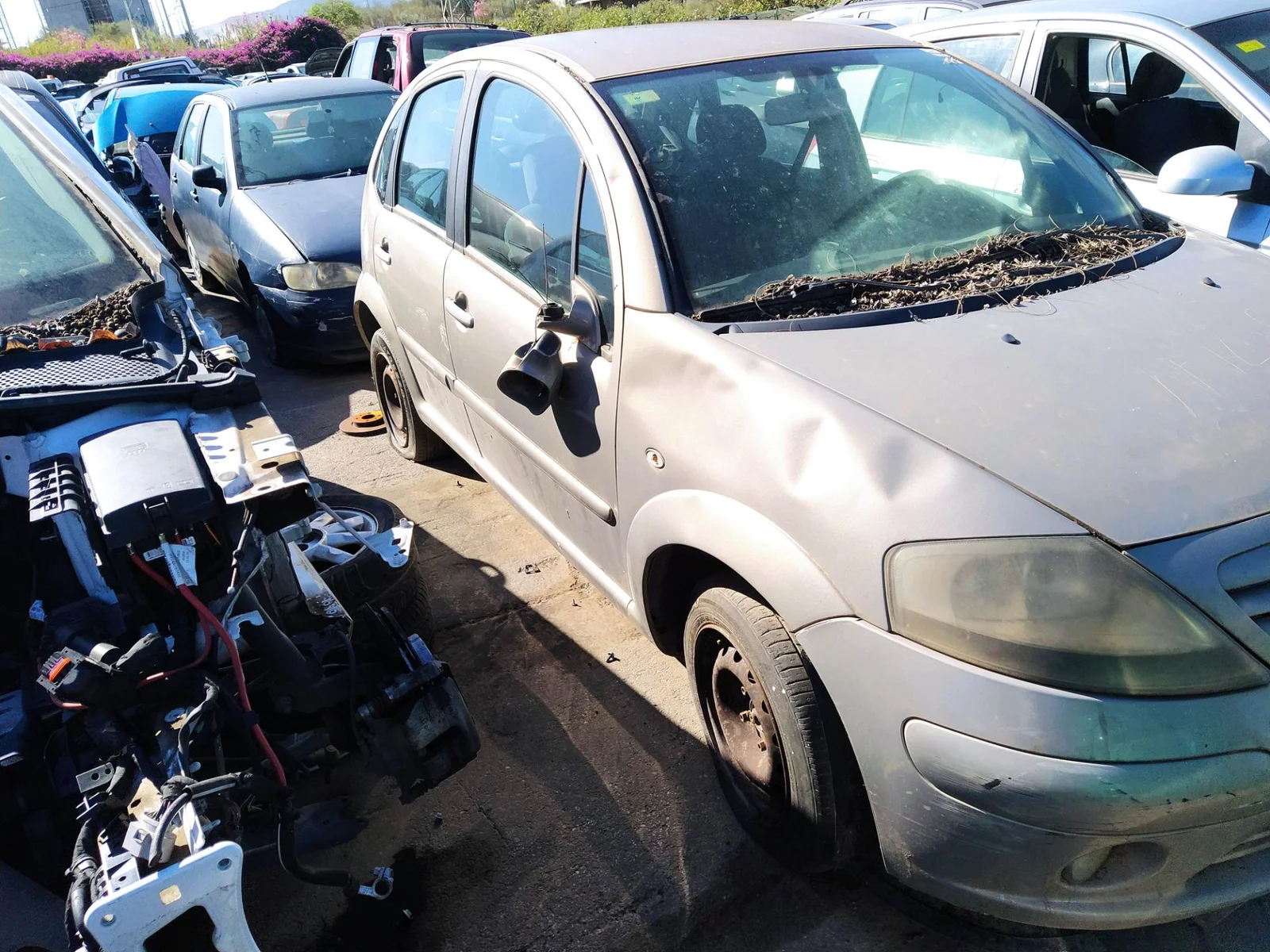 Foto de EJE DELANTERO / CUNA MOTOR CITROEN C3 1.1 (60 CV / 44 KW) referencia 3502Z7