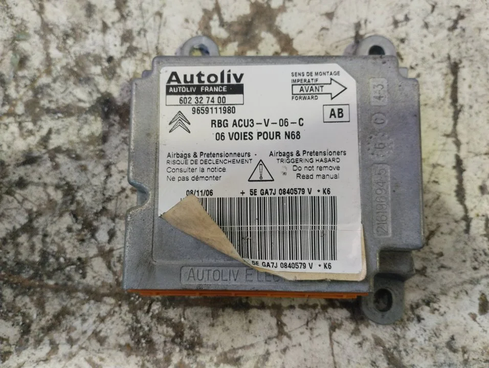 Foto de CENTRALITA AIRBAG CITROEN XSARA PICASSO 1.6 16V HDi FAP (109 CV / 80 KW) referencia 9659111980