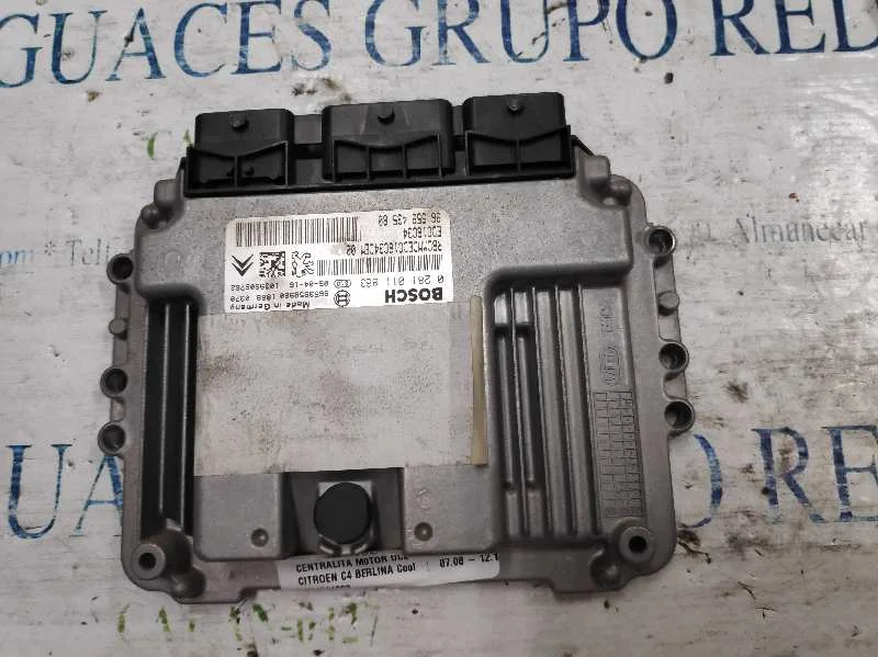 Foto de CENTRALITA MOTOR UCE CITROEN C4 BERLINA 1.6 16V HDi (90 CV / 66 KW) referencia 0281011863