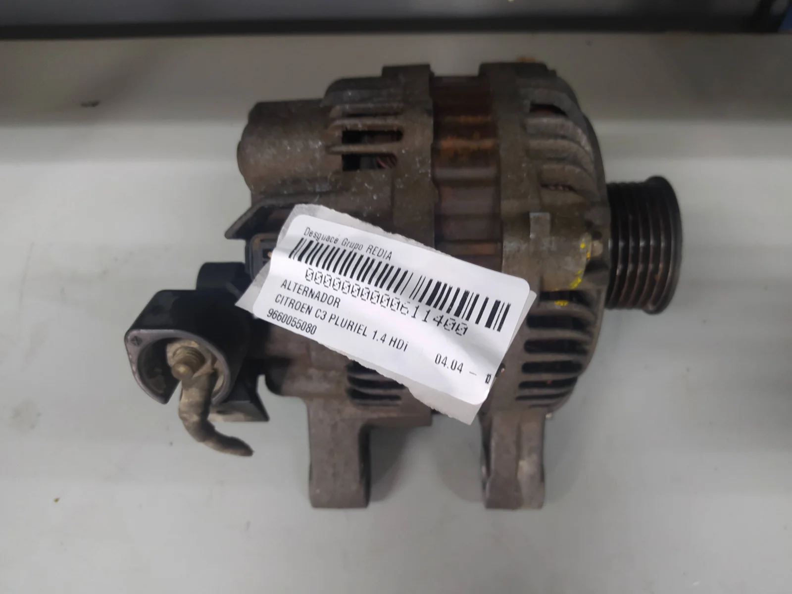 Foto de ALTERNADOR CITROEN C3 PLURIEL referencia 9660055080