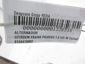 Foto de ALTERNADOR CITROEN XSARA PICASSO 1.6 16V HDi (90 CV / 66 KW) referencia 0124415002 foto 7